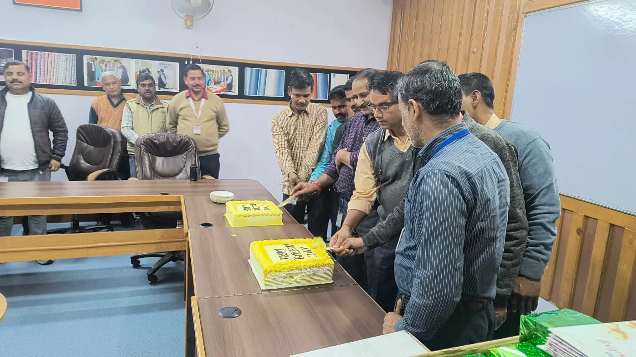 A birthday celebration with the team at Marvel