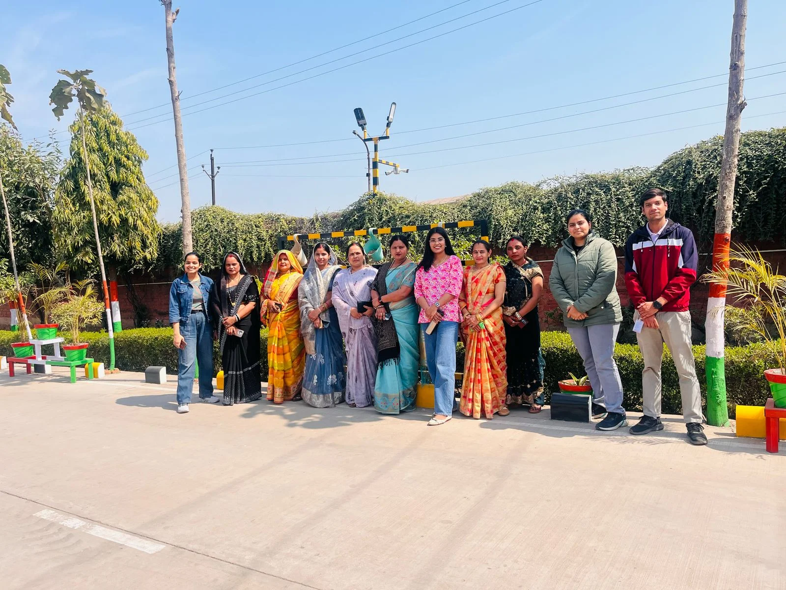 Employees and their families at Marvel Family Day